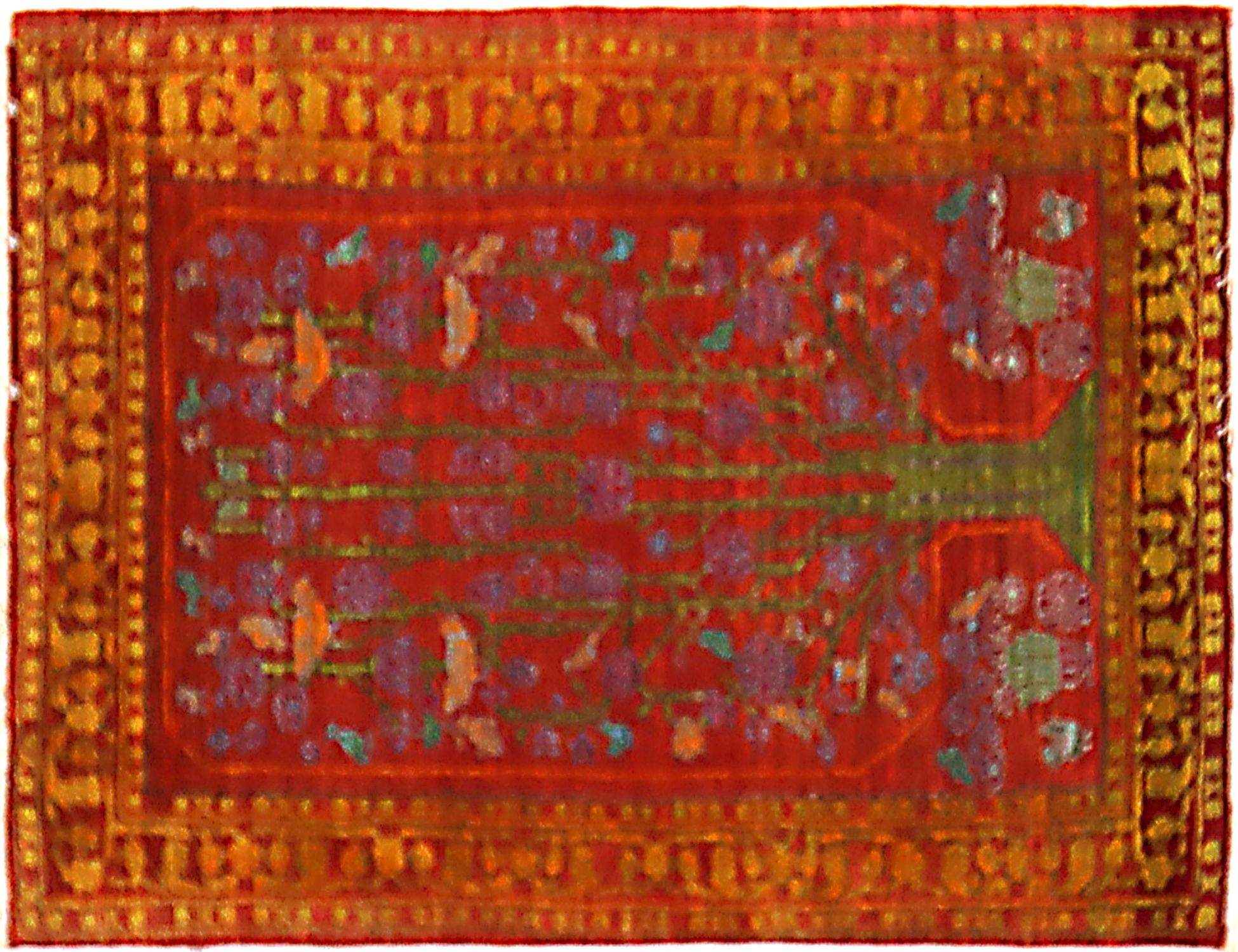 Persian Gabbeh  Πορτοκαλί <br/>145 x 93 cm