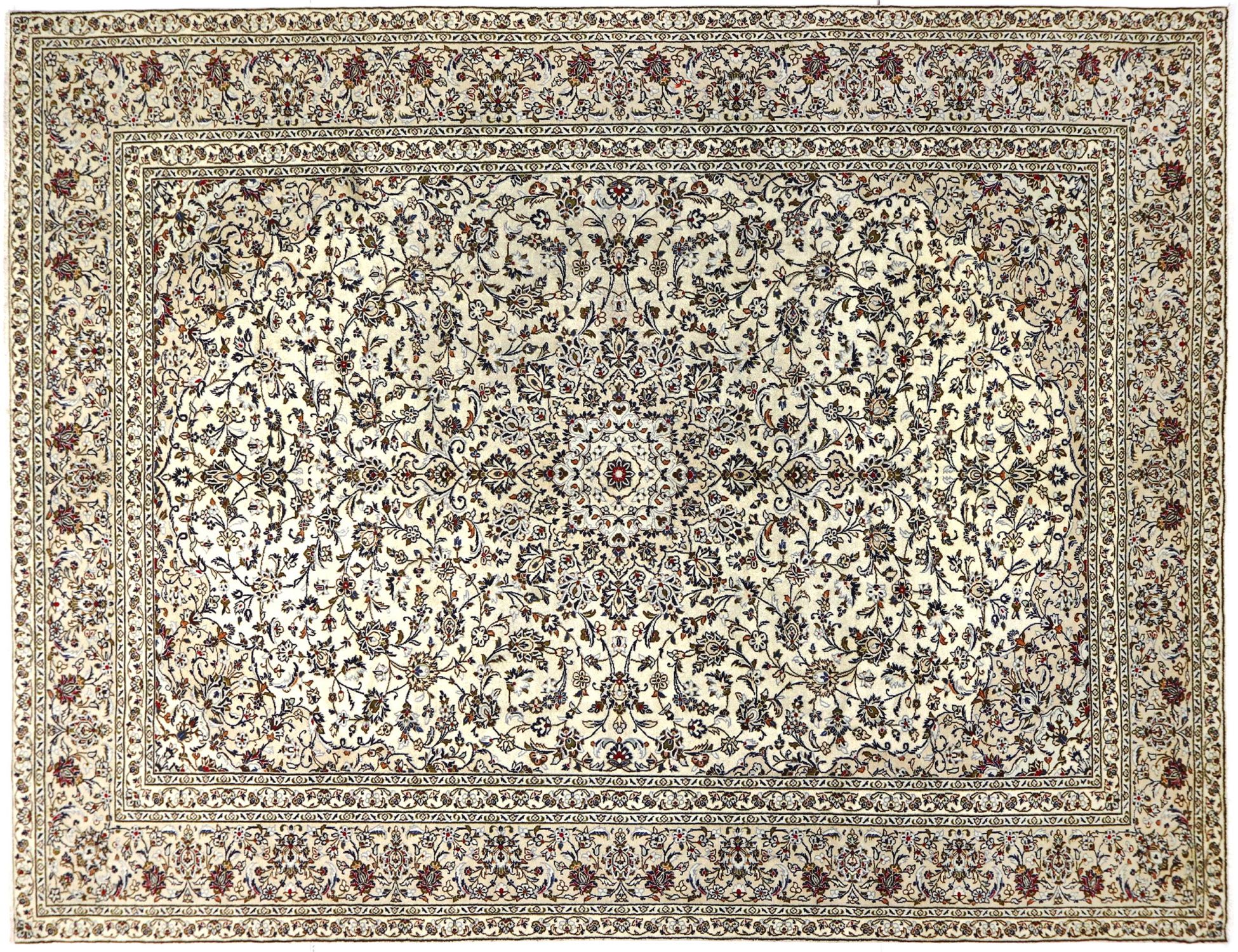Kashan Patina  Μπεζ <br/>392 x 289 cm
