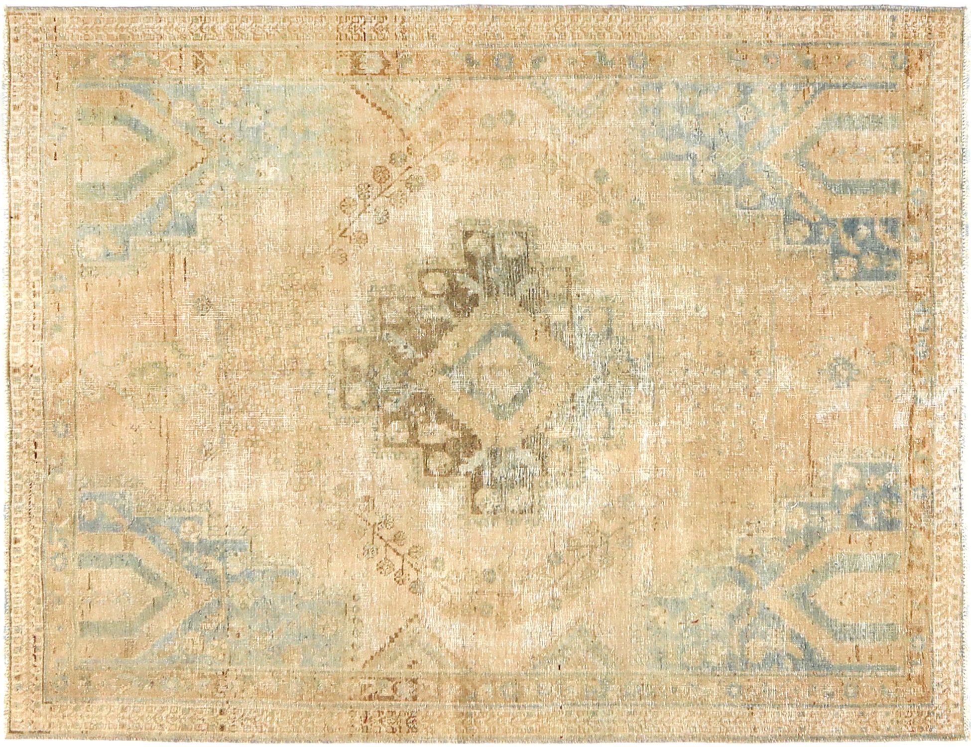 Persian Vintage Χαλί  Μπεζ <br/>197 x 147 cm