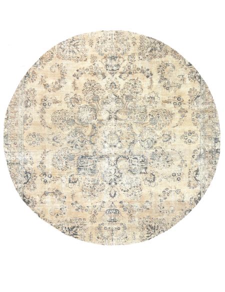 Persian Vintage Χαλί 226 x 226 Μπεζ