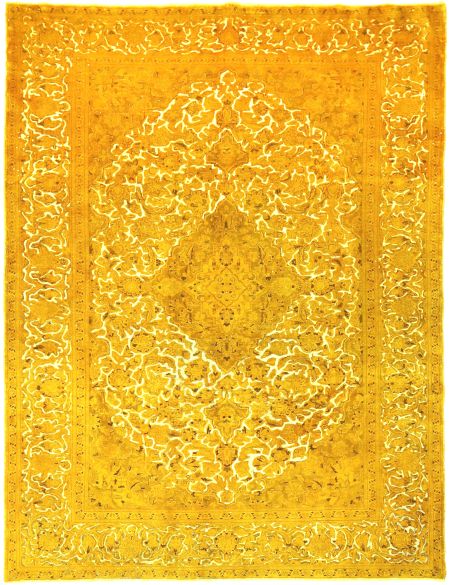 Persian Vintage Χαλί 290 x 190 Κίτρινο