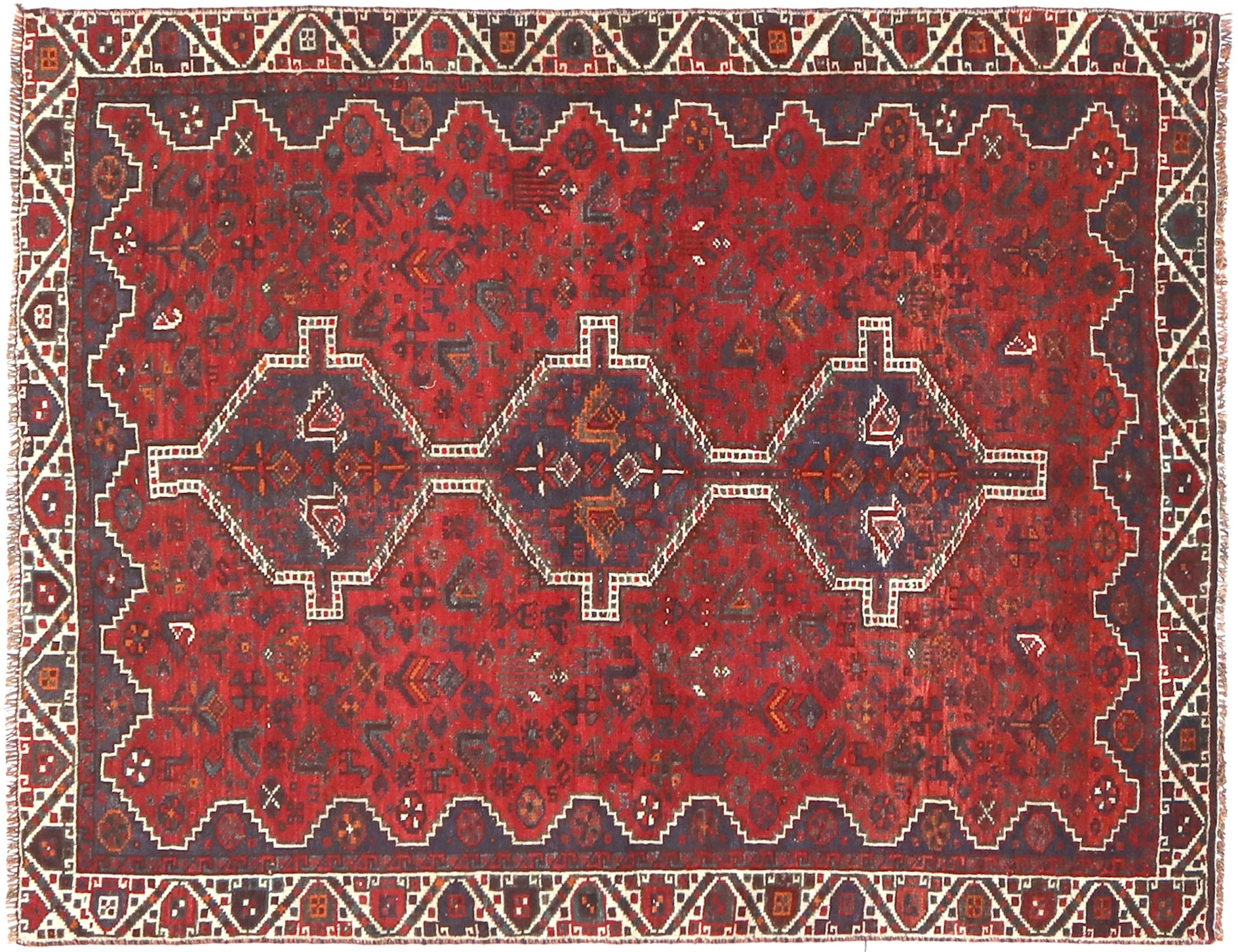 Persian Vintage Χαλί  Κόκκινο <br/>195 x 145 cm