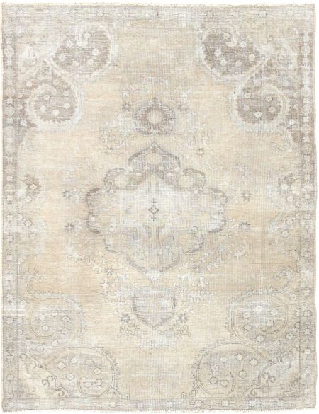 Persian Vintage Χαλί 242 x 142 Μπεζ