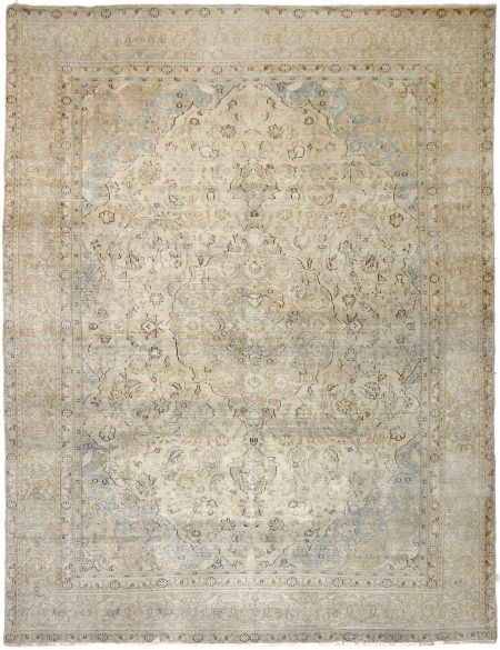 Persian Vintage Χαλί 368 x 289 Μπεζ