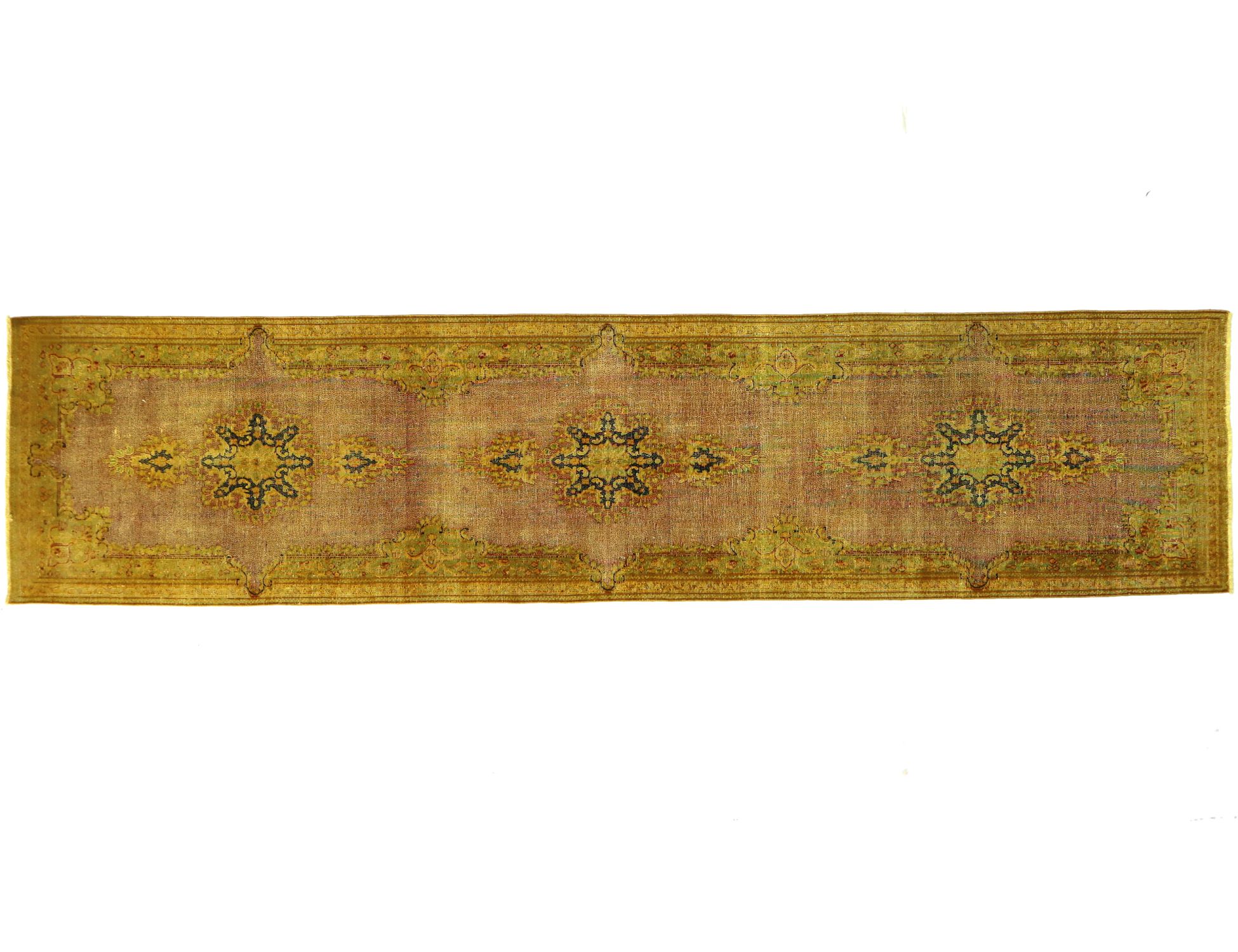 Persian Vintage Χαλί  Κίτρινο <br/>395 x 96 cm
