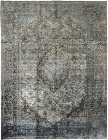 Persian Vintage Χαλί 345 x 243 Γκρι