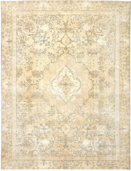 Vintage Χαλί 370 x 270 Μπεζ