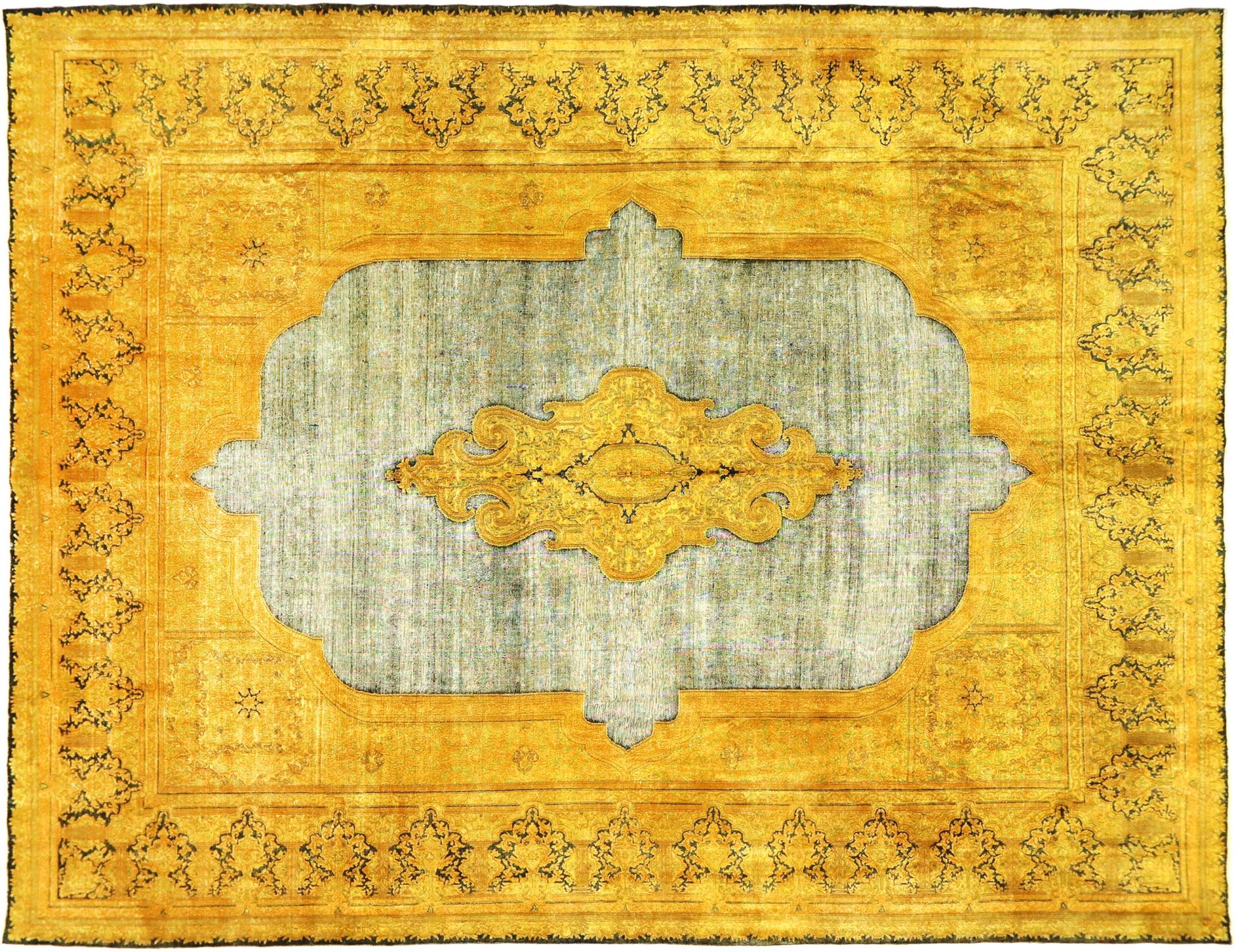 Persian Vintage Χαλί  Κίτρινο <br/>365 x 277 cm