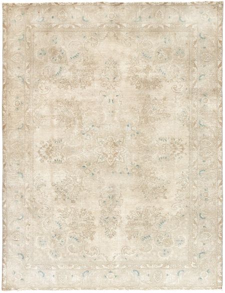 Persian Vintage Χαλί 288 x 193 Μπεζ