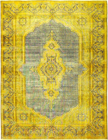 Persian Vintage Χαλί 295 x 190 Κίτρινο