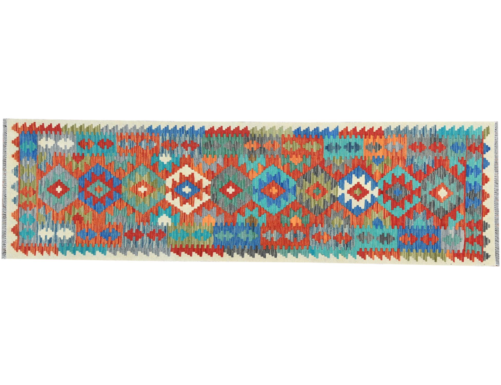 Κιλίμι  Πολύχρωμο <br/>291 x 82 cm