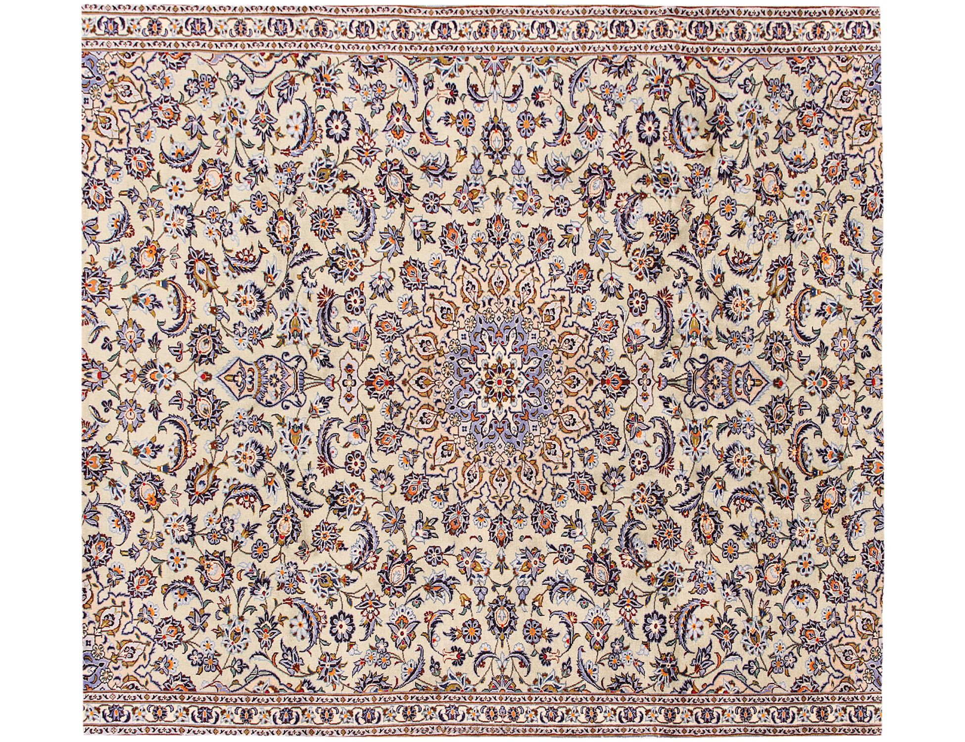 Persian vintage carpet  Μπλε <br/>223 x 223 cm