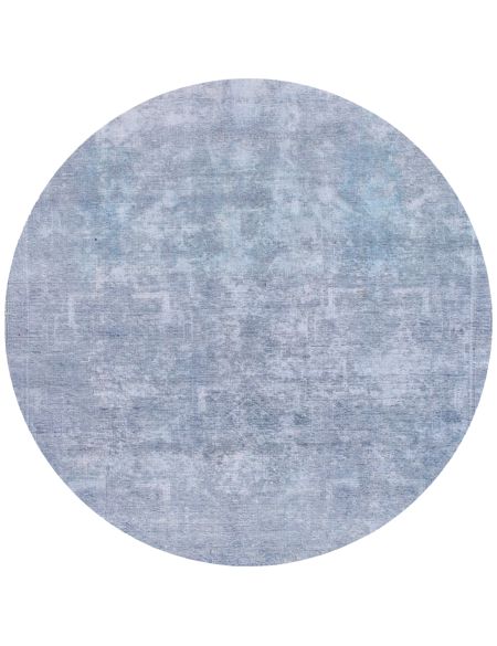 Persian vintage carpet 194 x 194 Μπλε