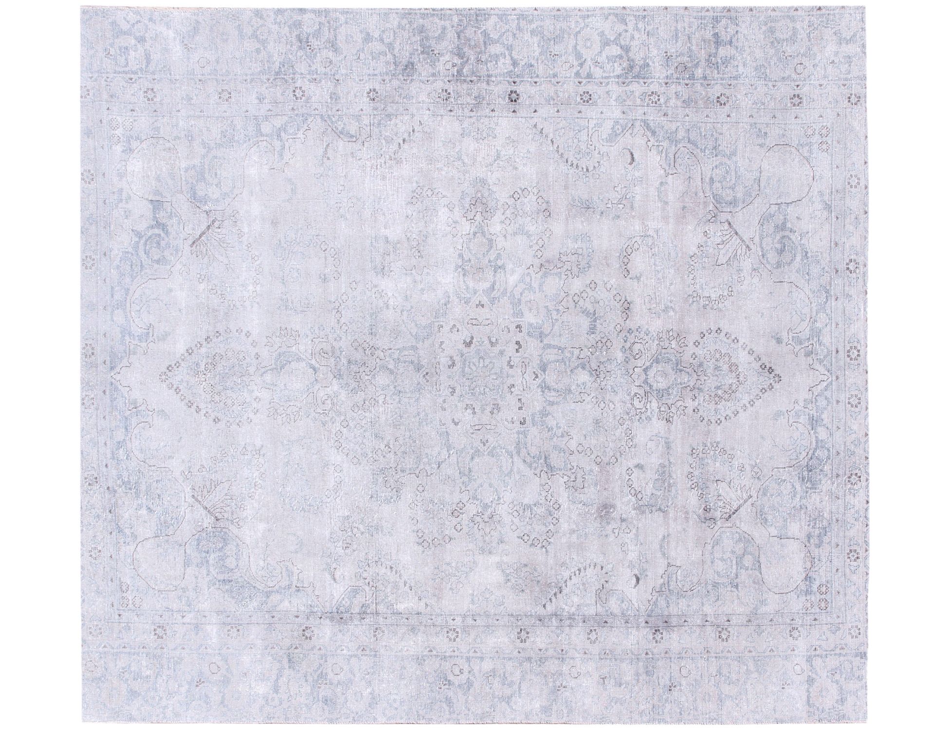 Persian vintage carpet  Μπλε <br/>210 x 210 cm