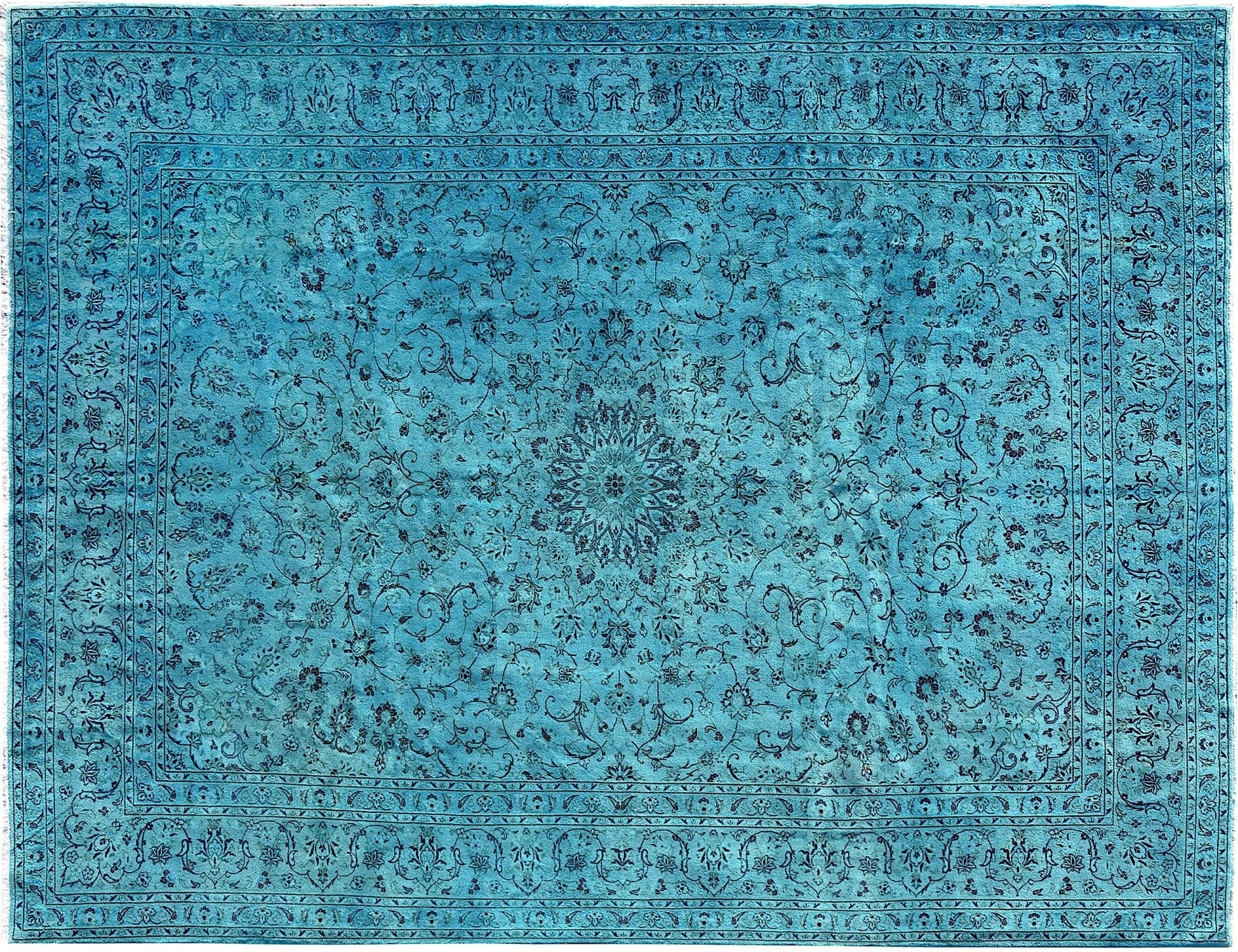 Persian vintage carpet  Μπλε <br/>390 x 288 cm