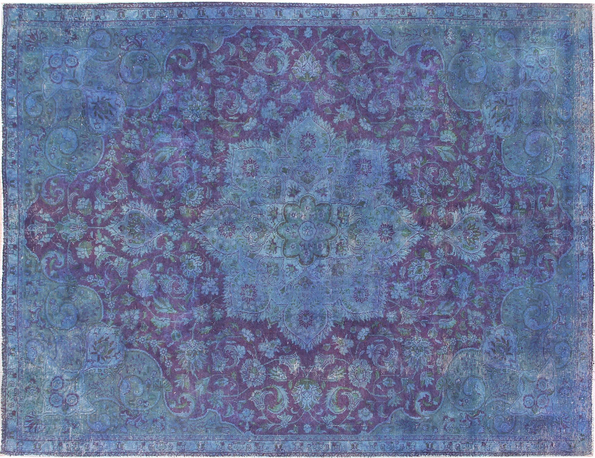 Persian vintage carpet  Μωβ <br/>325 x 220 cm