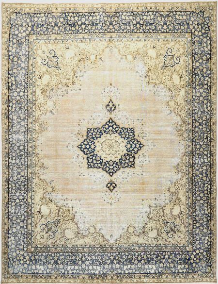 Persian Vintage Χαλί 390 x 295 Μπεζ
