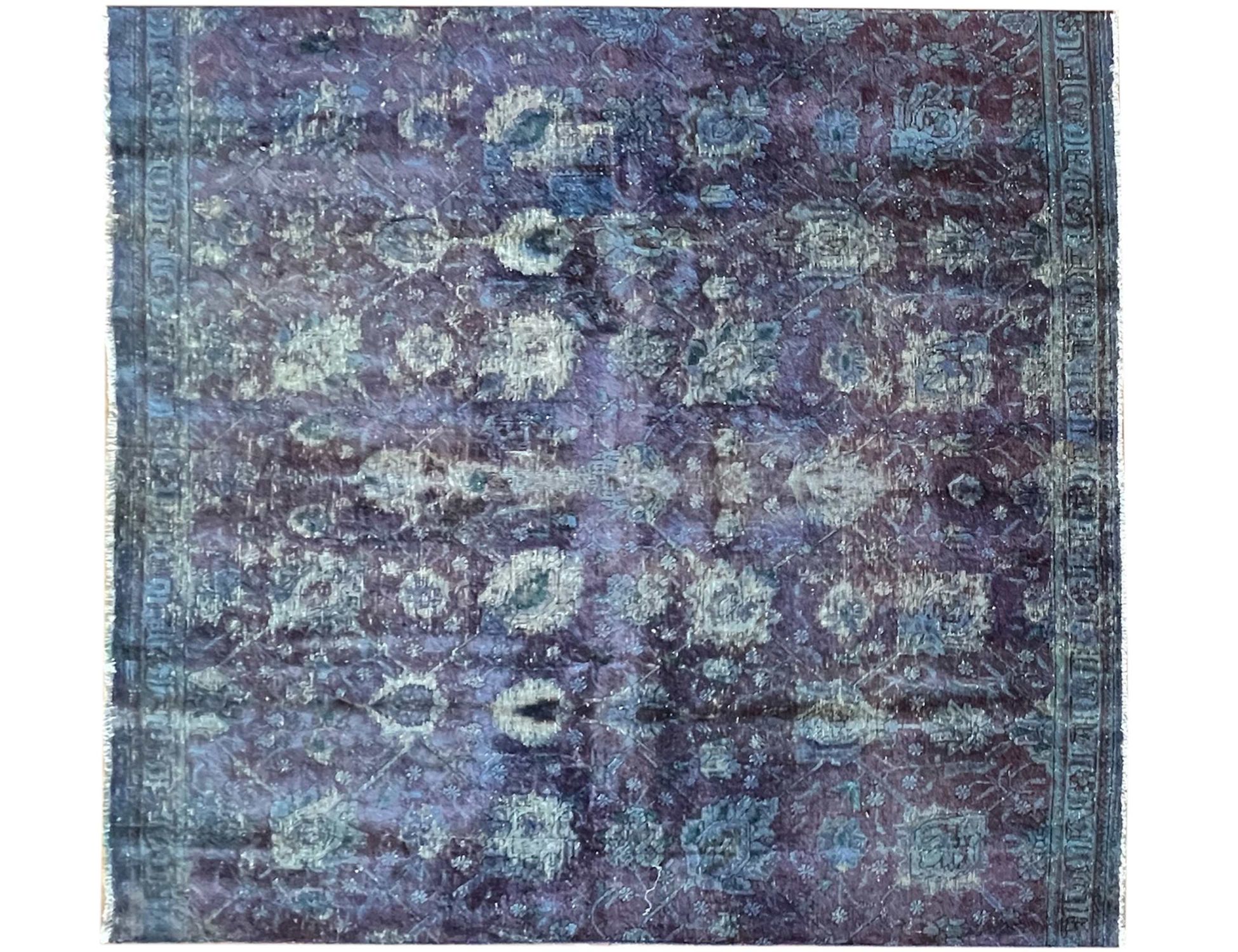 Vintage Χαλί  Μπλε <br/>223 x 200 cm