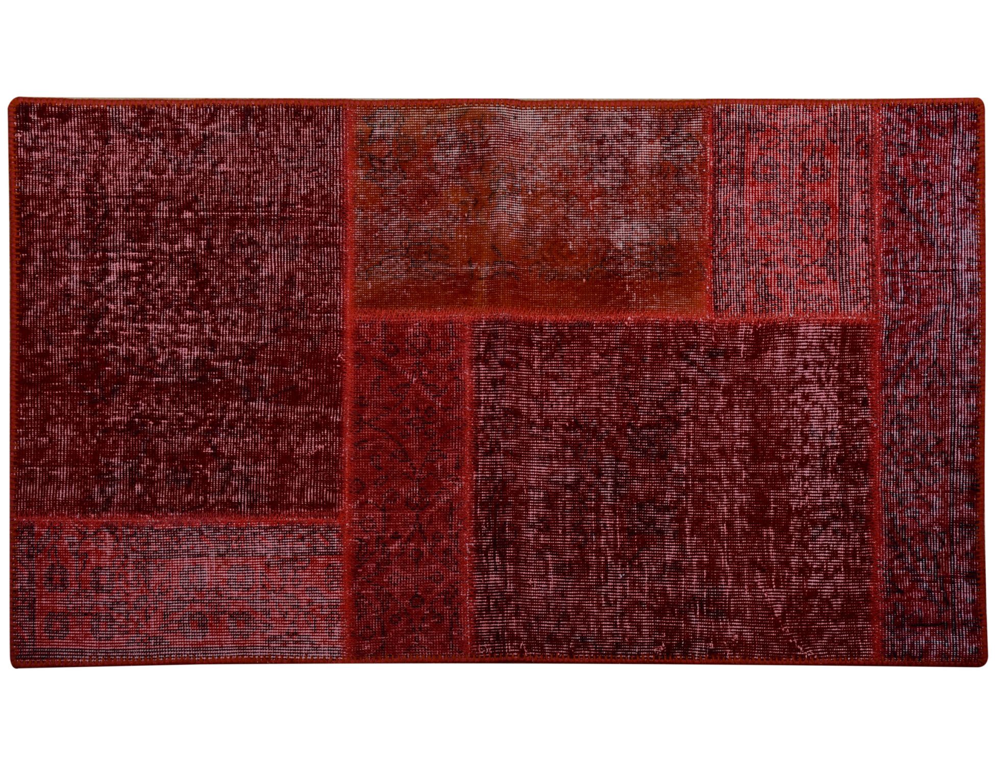 Patchwork Χαλί  Κόκκινο <br/>150 x 90 cm