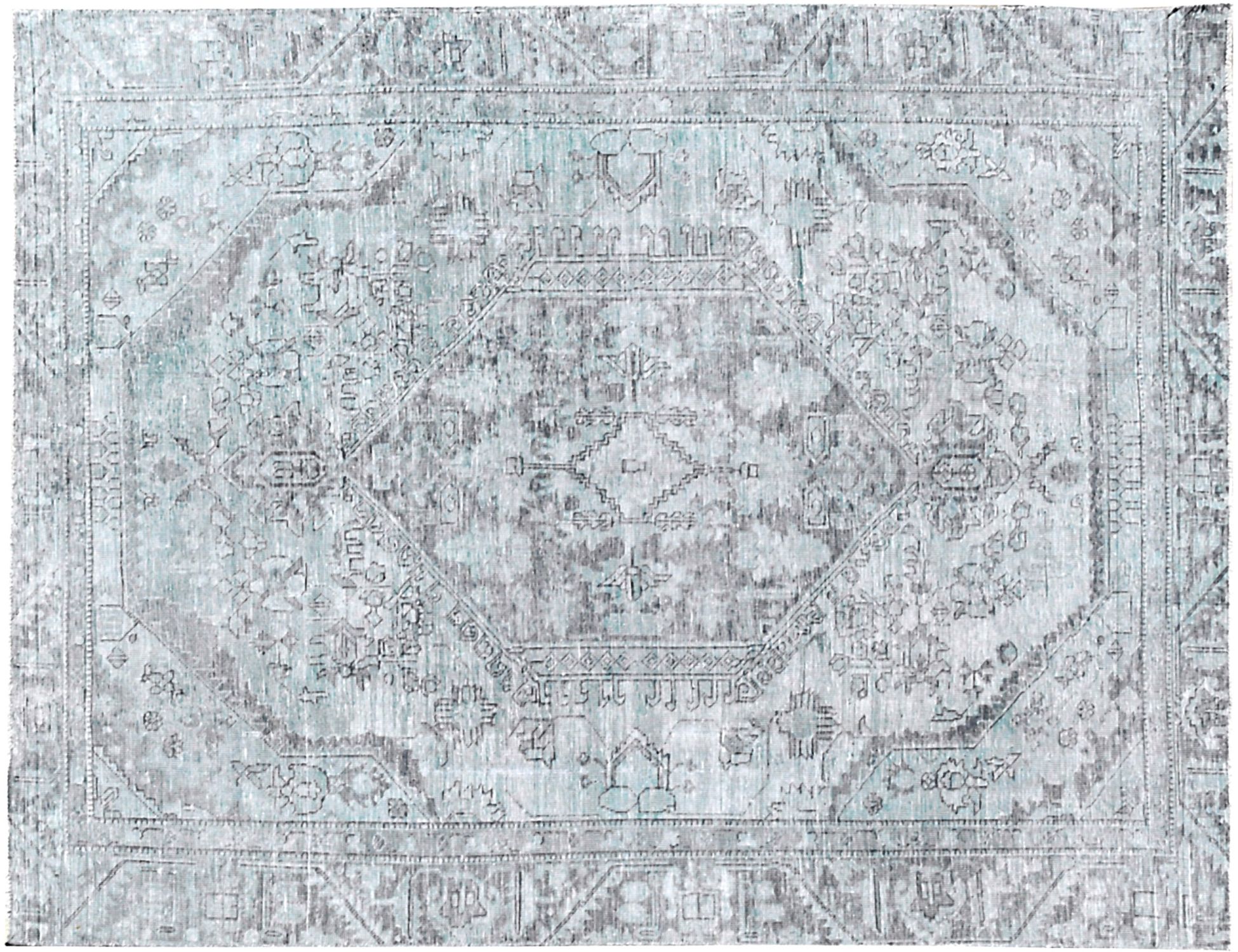 Persian vintage carpet  Πράσινο <br/>272 x 173 cm