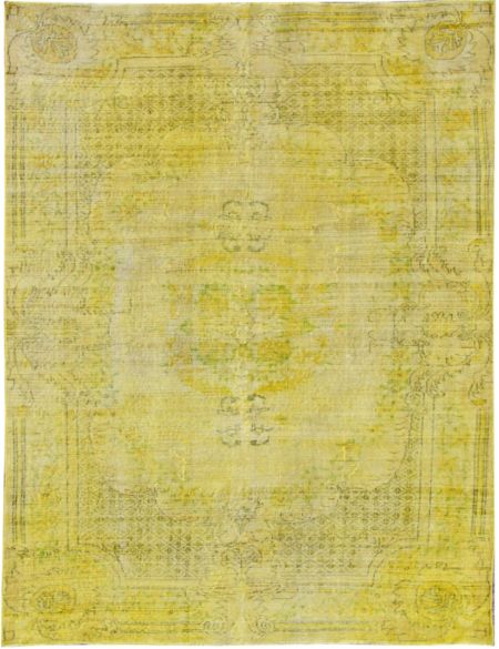 Persian Vintage Χαλί 259 x 163 Κίτρινο