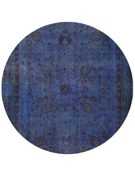 Persian Vintage Χαλί 270 x 270 Μπλε