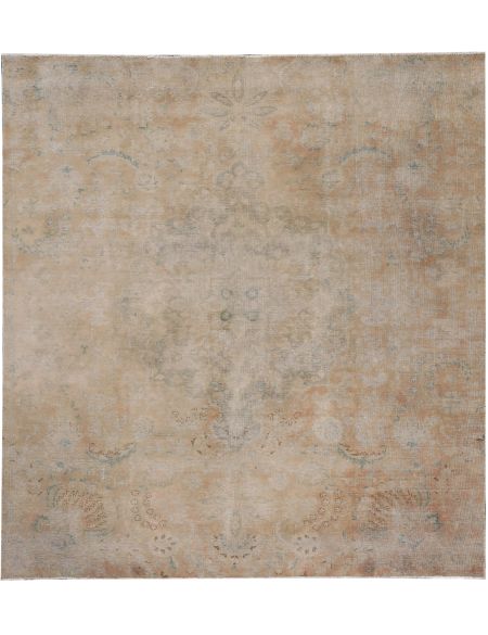 Persian Vintage Χαλί 225 x 225 Μπεζ