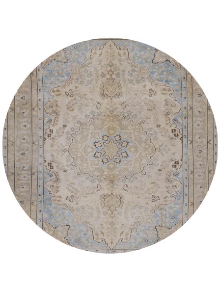 Persian Vintage Χαλί 202 x 202 Μπεζ