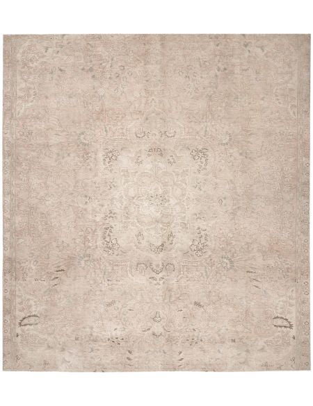 Persian Vintage Χαλί 212 x 212 Μπεζ