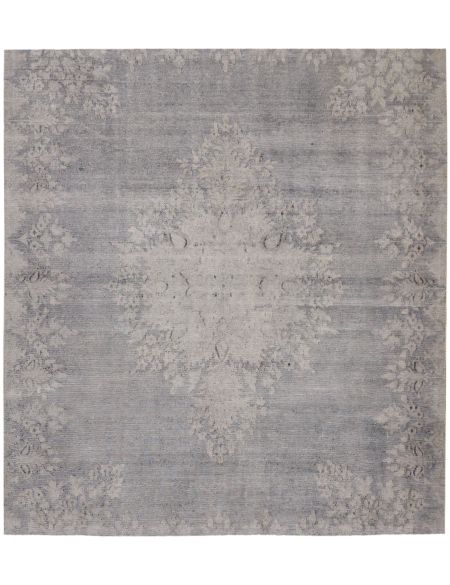 Persian Vintage Χαλί 200 x 200 Μπλε
