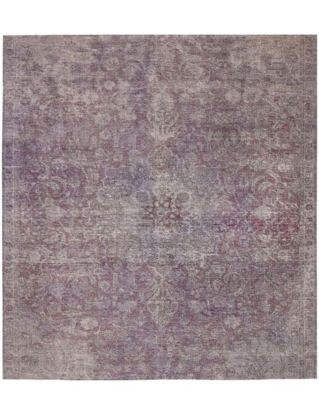 Persian Vintage Χαλί 220 x 220 Γκρι