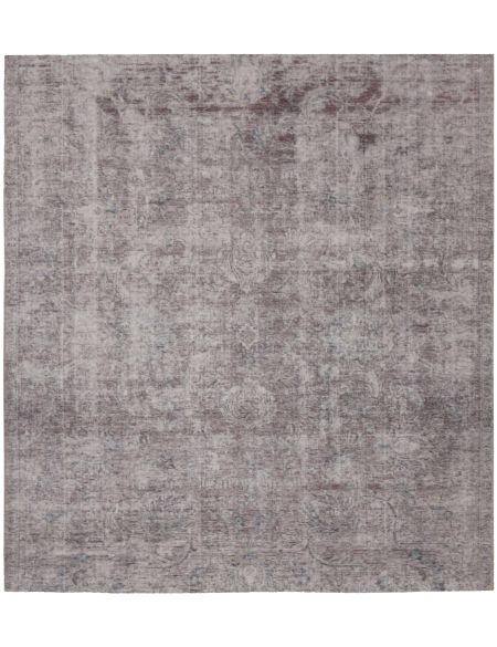 Persian Vintage Χαλί 185 x 185 Γκρι