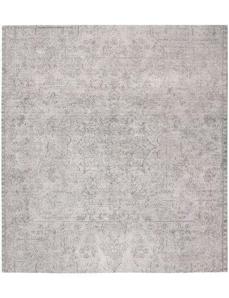 Persian Vintage Χαλί 187 x 187 Γκρι