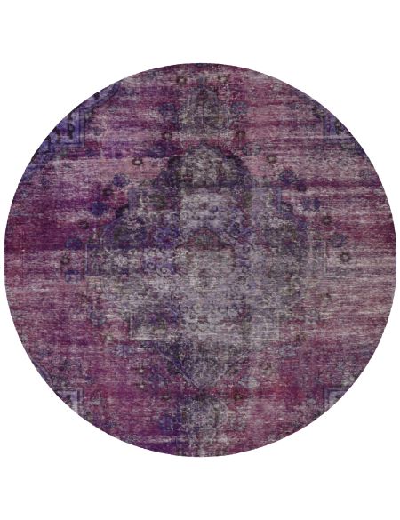 Persian Vintage Χαλί 170 x 170 Μωβ