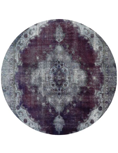 Persian Vintage Χαλί 210 x 210 Μπλε