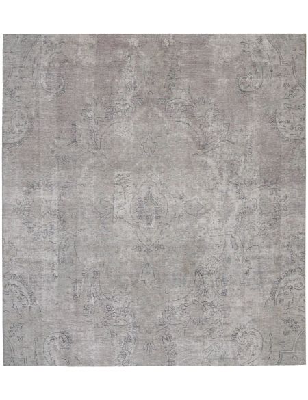 Persian Vintage Χαλί 190 x 190 Γκρι