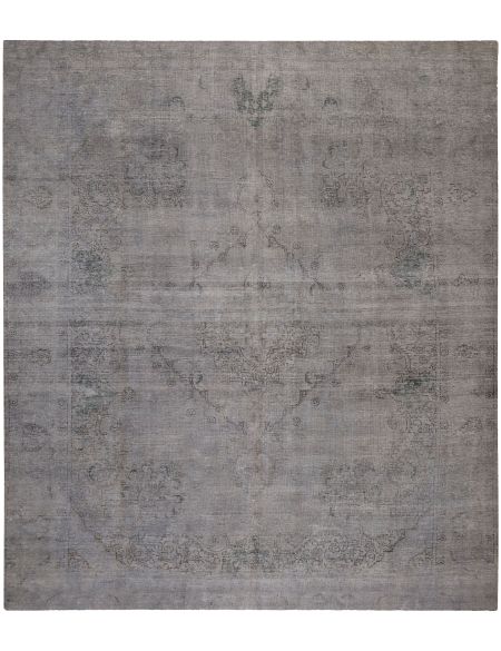 Persian Vintage Χαλί 320 x 278 Γκρι
