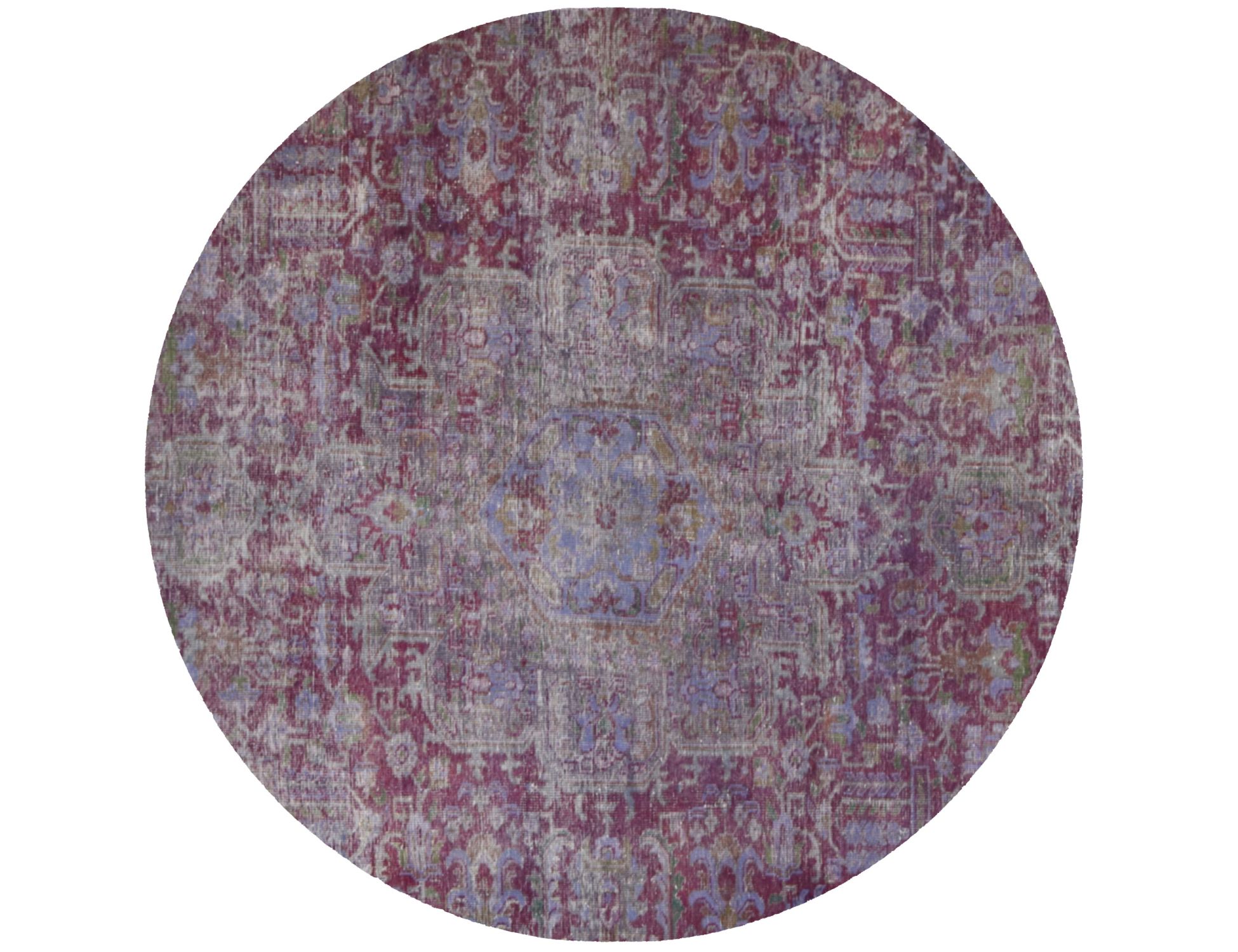 Persian Vintage Χαλί  Μωβ <br/>190 x 190 cm