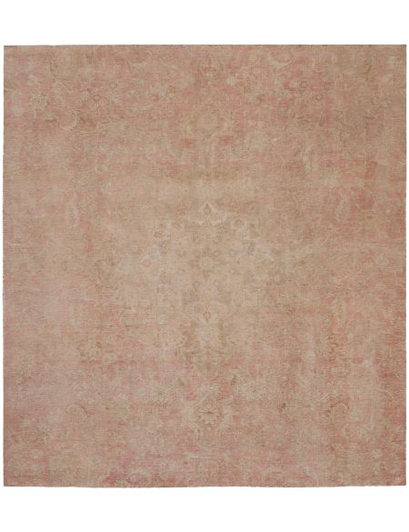 Persian Vintage Χαλί 202 x 202 Μπεζ