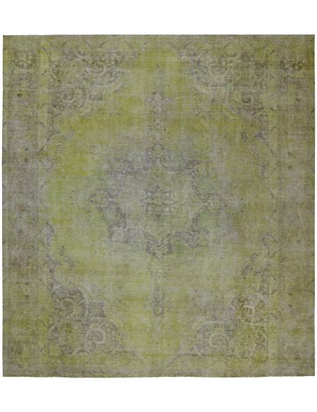 Persian Vintage Χαλί 274 x 274 Κίτρινο