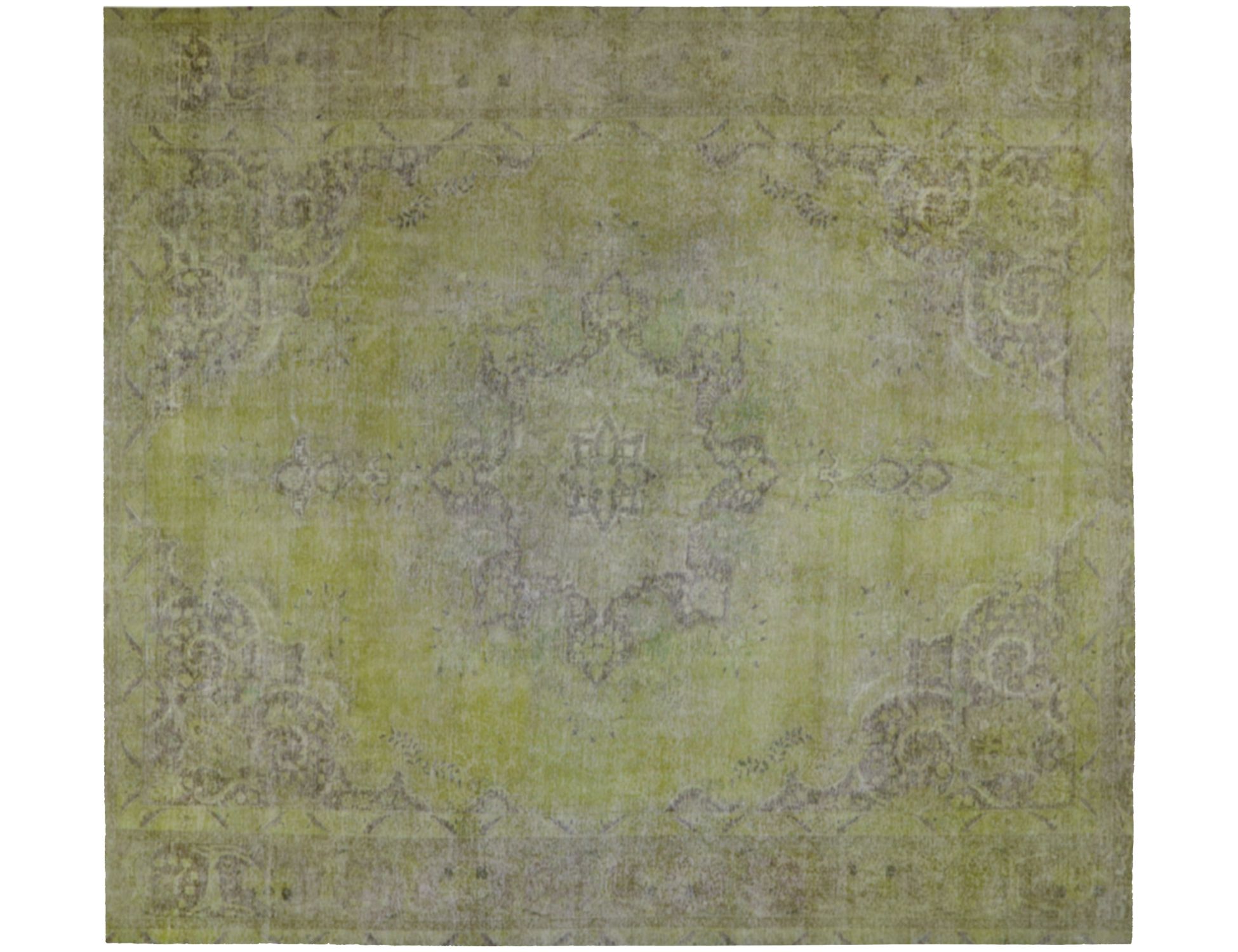 Persian Vintage Χαλί  Κίτρινο <br/>274 x 274 cm
