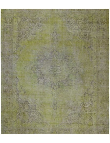 Persian Vintage Χαλί 320 x 274 Κίτρινο