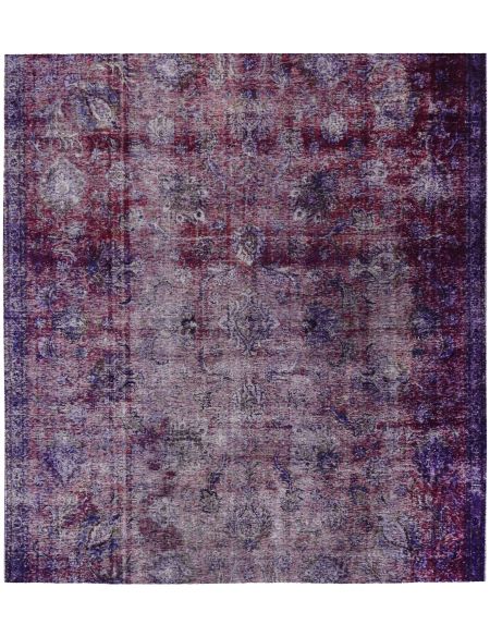 Persian Vintage Χαλί 256 x 256 Μωβ