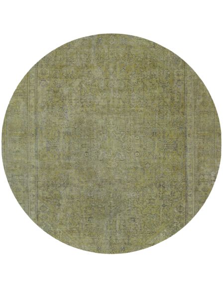 Persian Vintage Χαλί 280 x 280 Κίτρινο