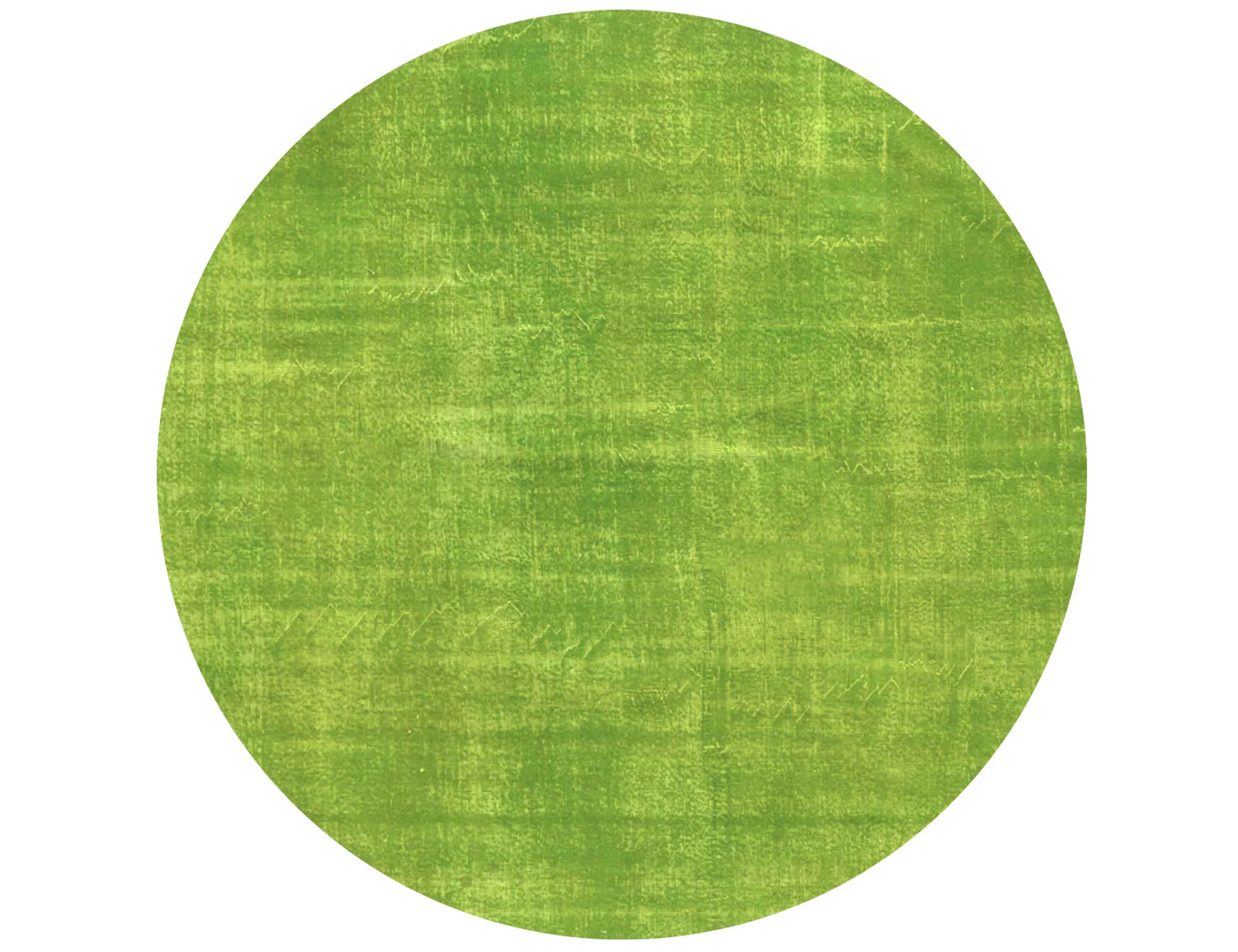 Vintage Χαλί Στρογγυλό  Πράσινο <br/>225 x 225 cm