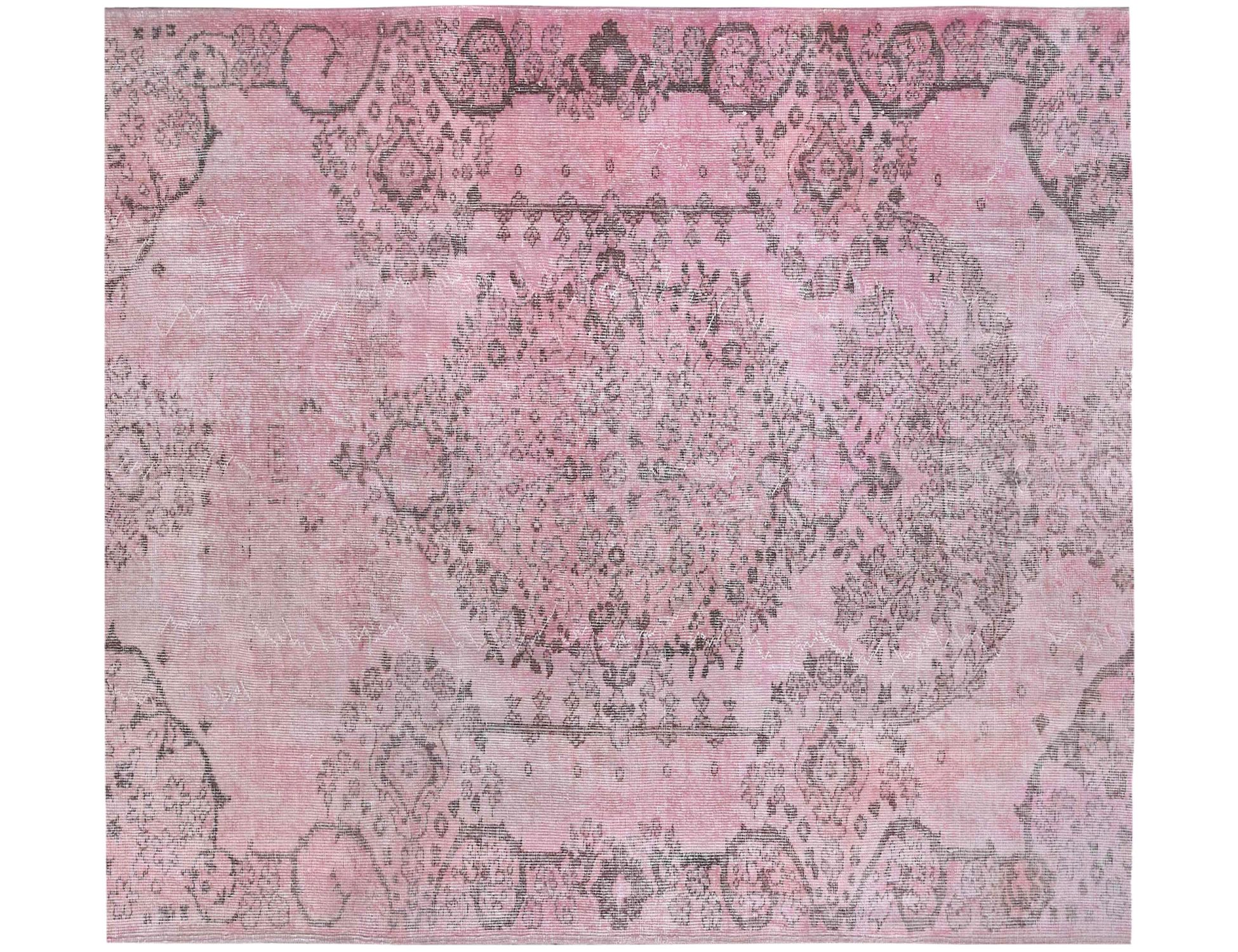 Vintage Χαλί  Ροζ <br/>177 x 177 cm