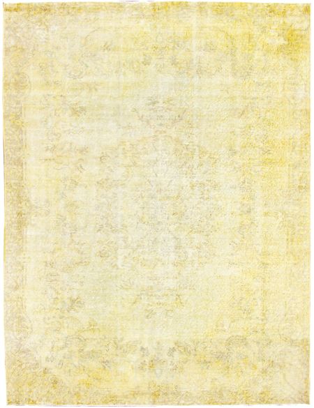 Persian Vintage Χαλί 333 x 162 Κίτρινο