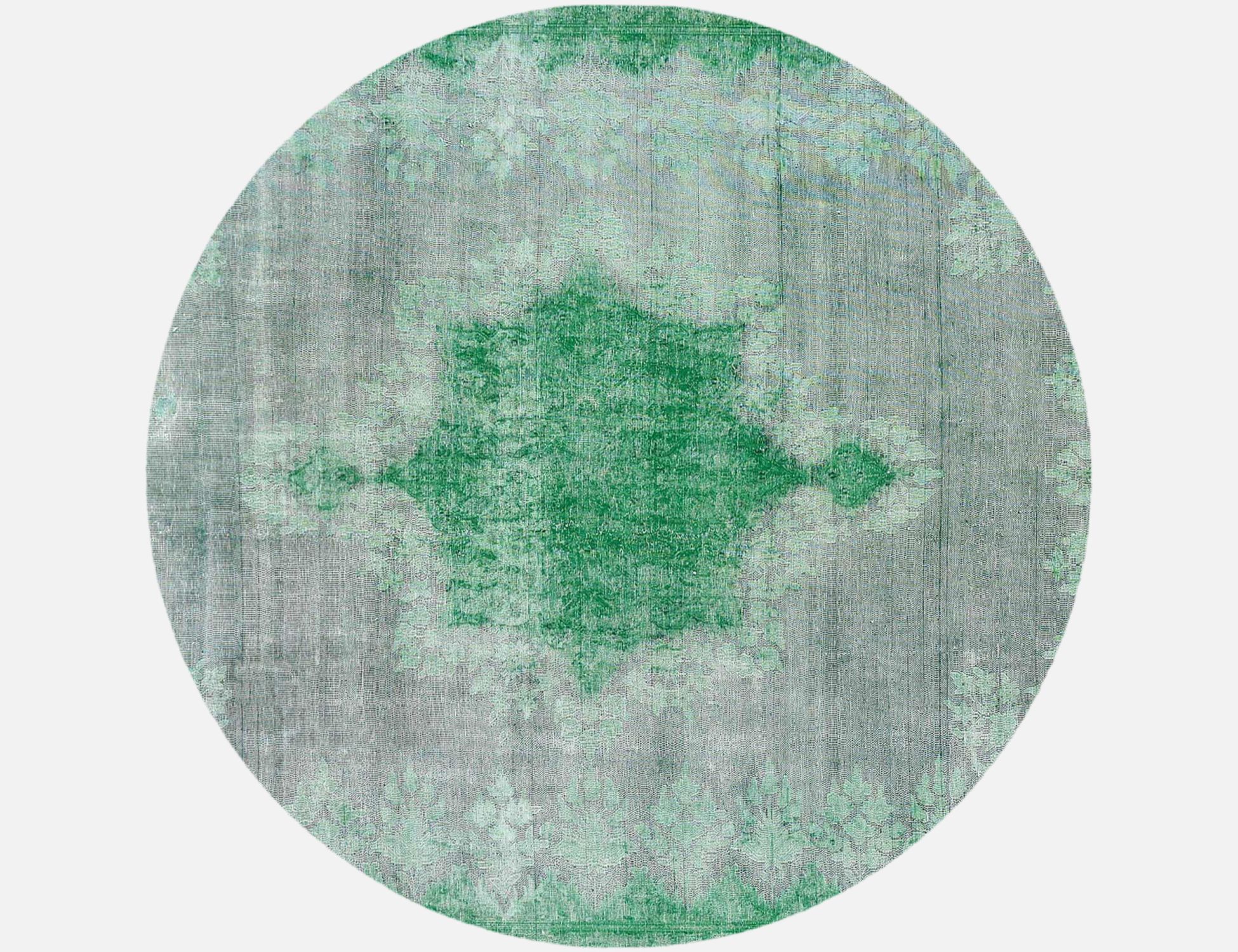 Persian Vintage Χαλί  Πράσινο <br/>228 x 228 cm