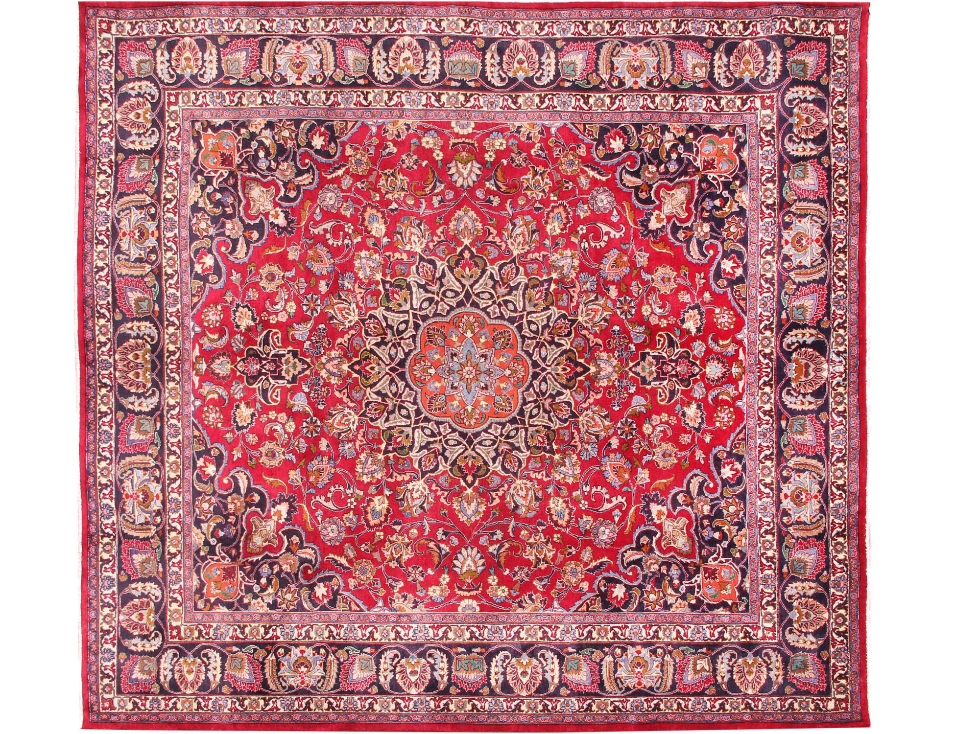 Mashad Χαλί  Κόκκινο <br/>340 x 302 cm
