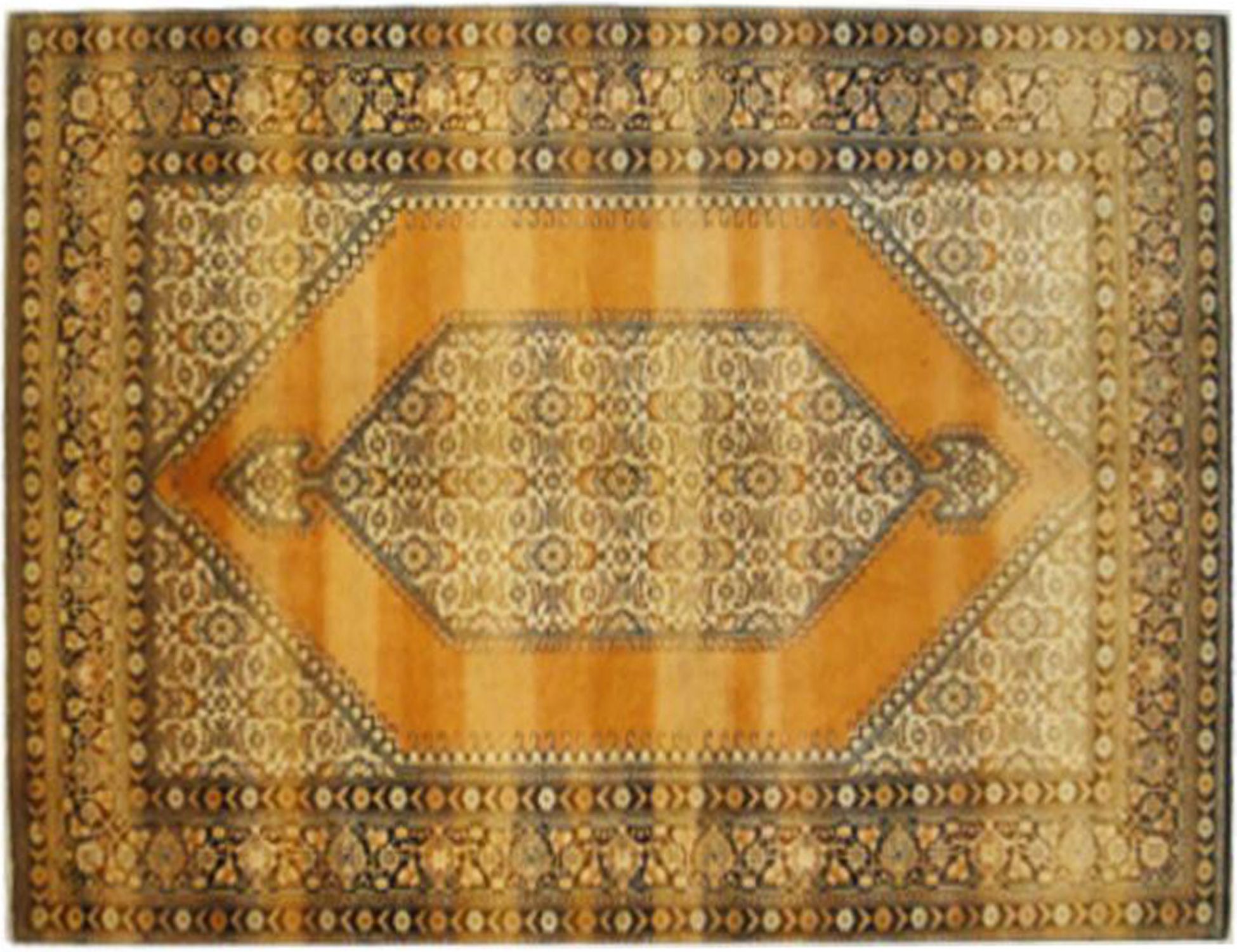 TABRIZ IRAN  Κίτρινο <br/>178 x 124 cm